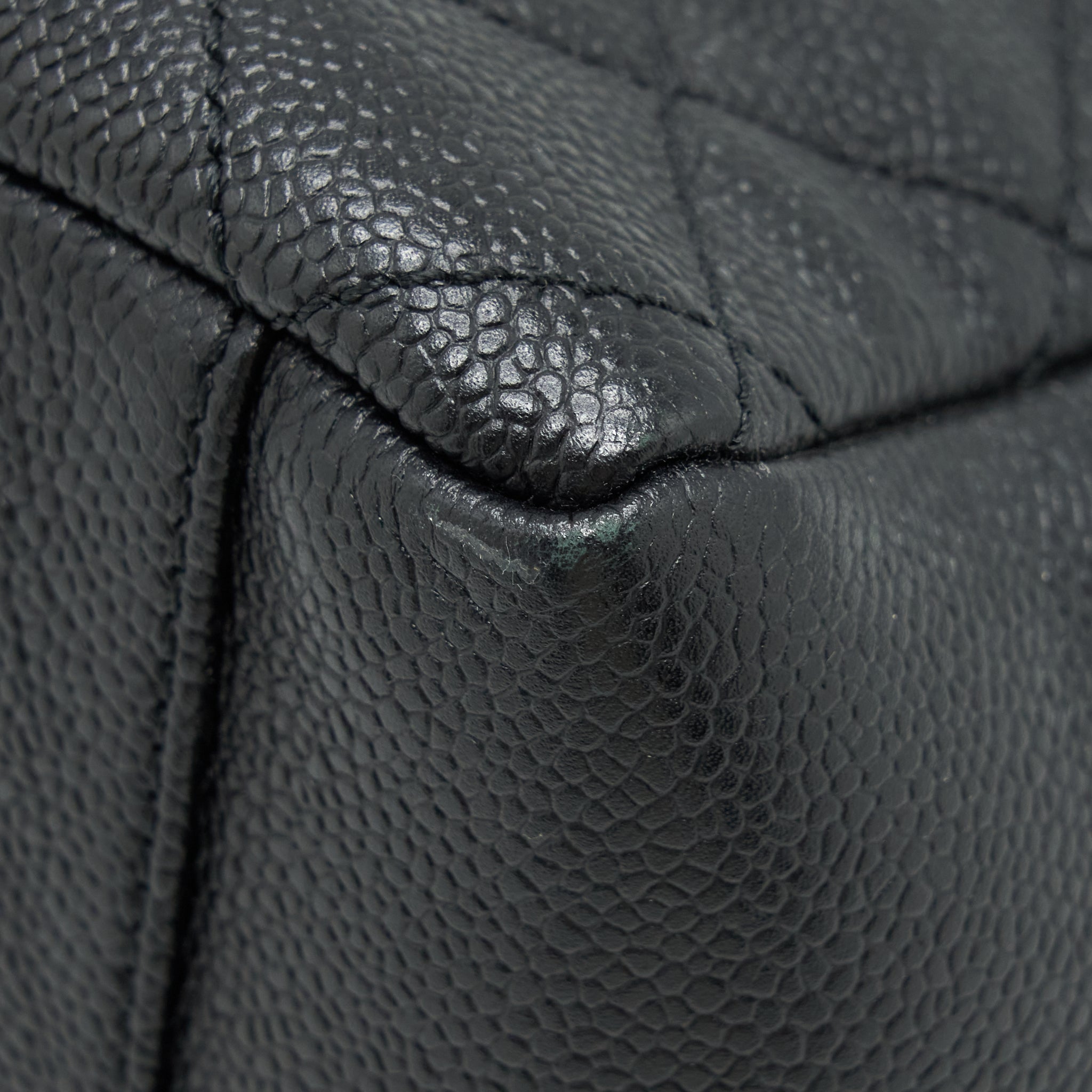 Chanel Grand Shopping Tote Bag Caviar Black