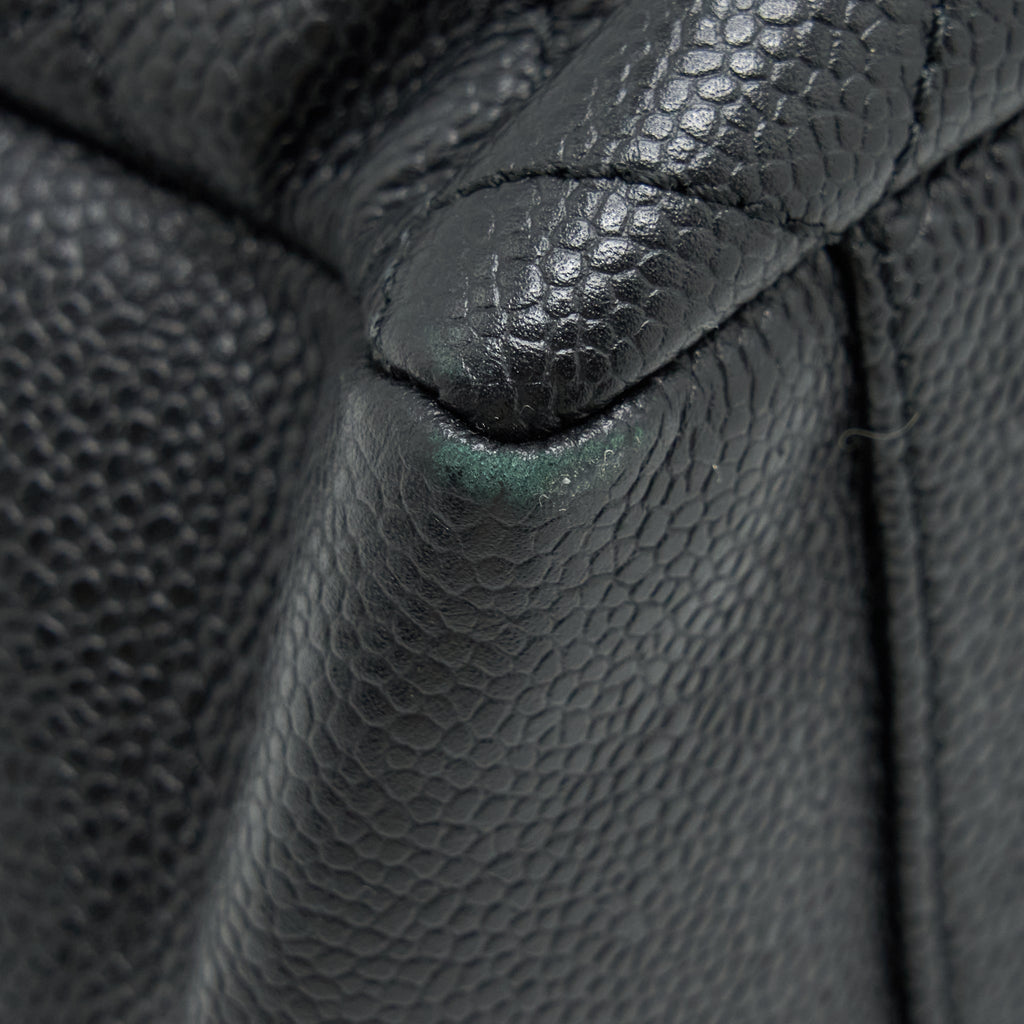 Chanel Grand Shopping Tote Bag Caviar Black