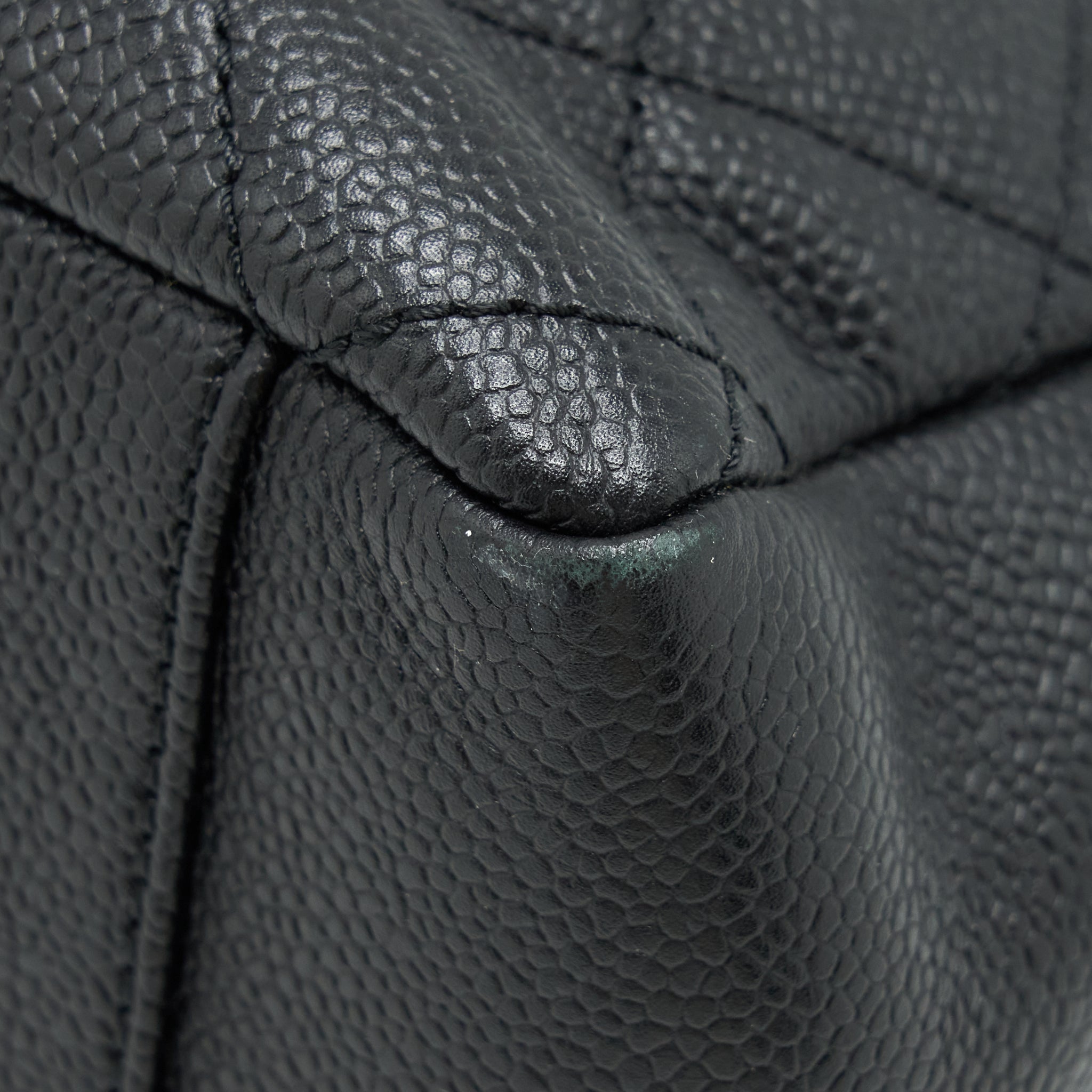 Chanel Grand Shopping Tote Bag Caviar Black