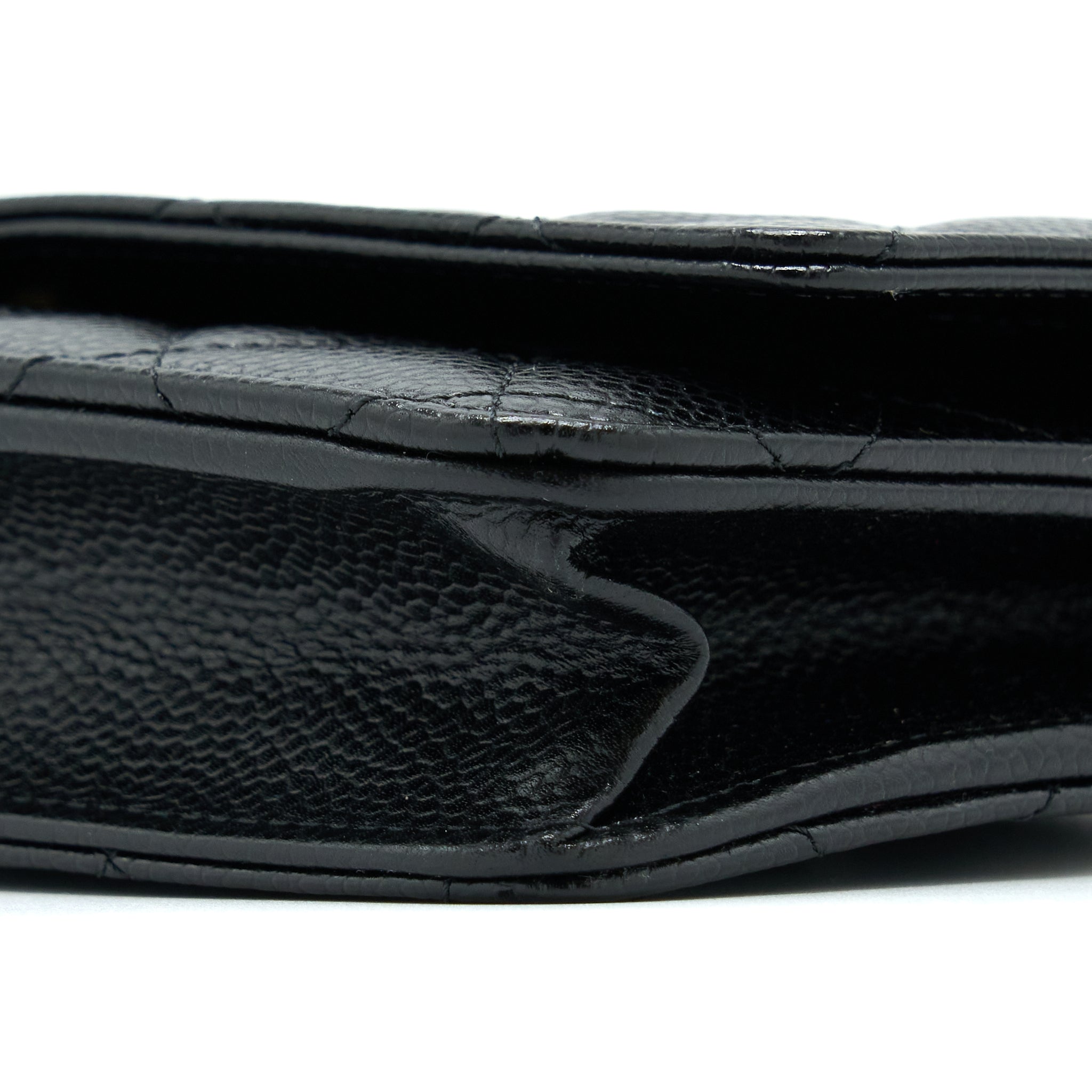 Chanel Classic Wallet On Chain Caviar Black