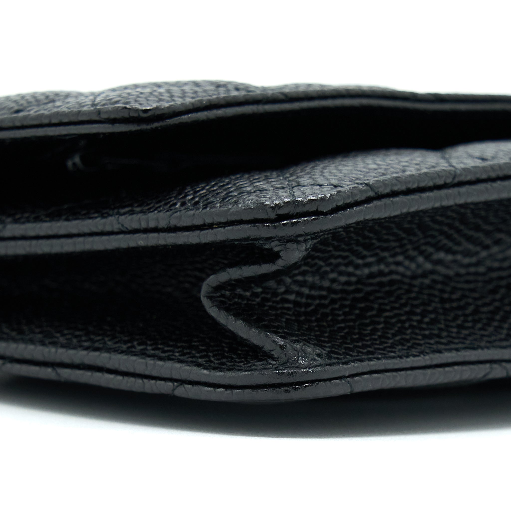 Chanel Classic Wallet On Chain Caviar Black