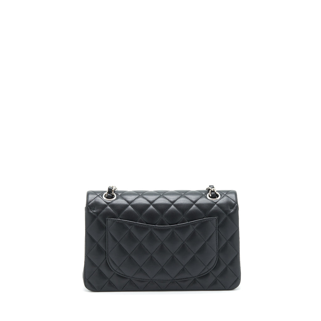 Chanel Small Classic Double Flap Bag Lambskin Black