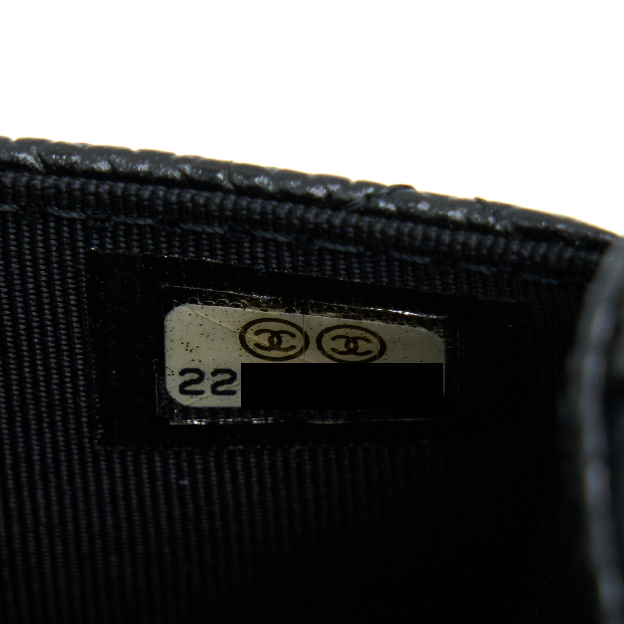 Chanel Classic Wallet On Chain Caviar Black
