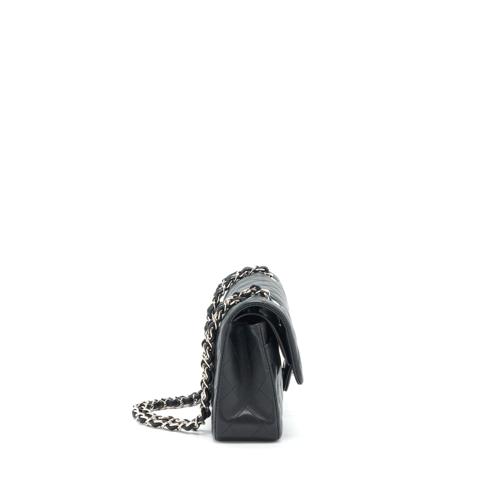 Chanel Small Classic Double Flap Bag Lambskin Black