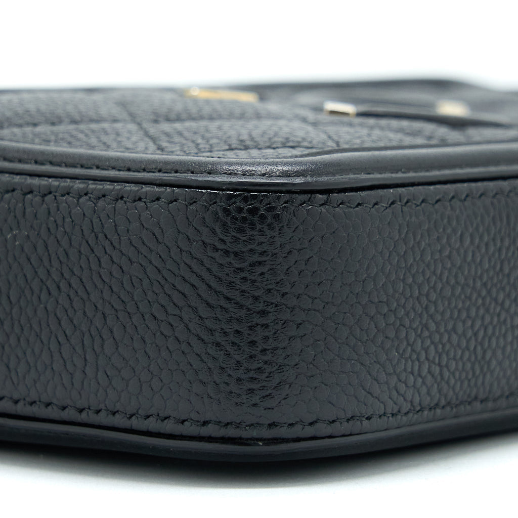 Chanel Filigree Long Wallet On Chain Caviar Black