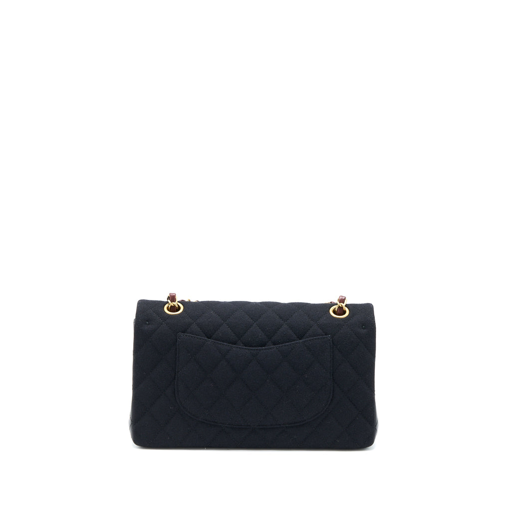 Chanel Medium Classic Double Flap Bag 2018 Metiers d’Art Paris-Hamburg Collection Wool