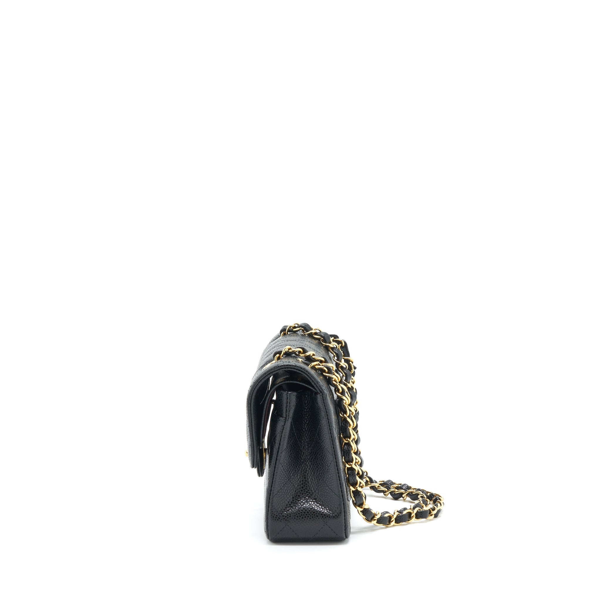 Chanel Small Classic Double Flap Bag Caviar Black