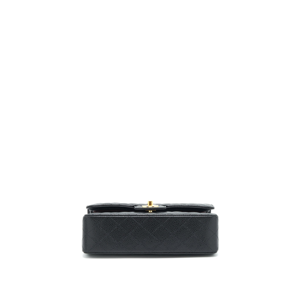 Chanel Small Classic Double Flap Bag Caviar Black