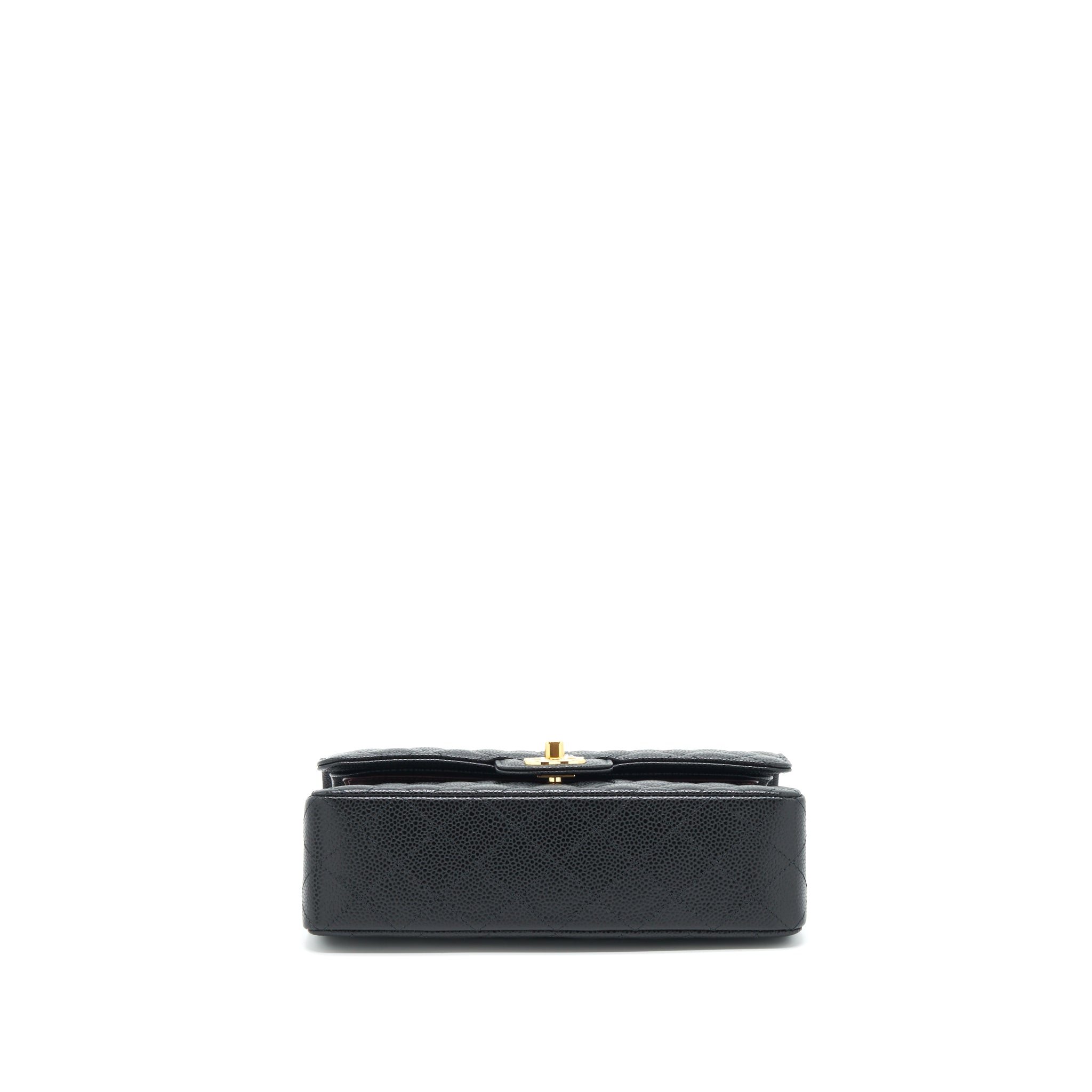 Chanel Small Classic Double Flap Bag Caviar Black