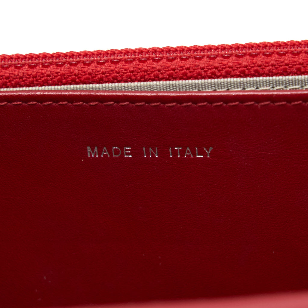 Chanel Wallet on Chain Patent Red