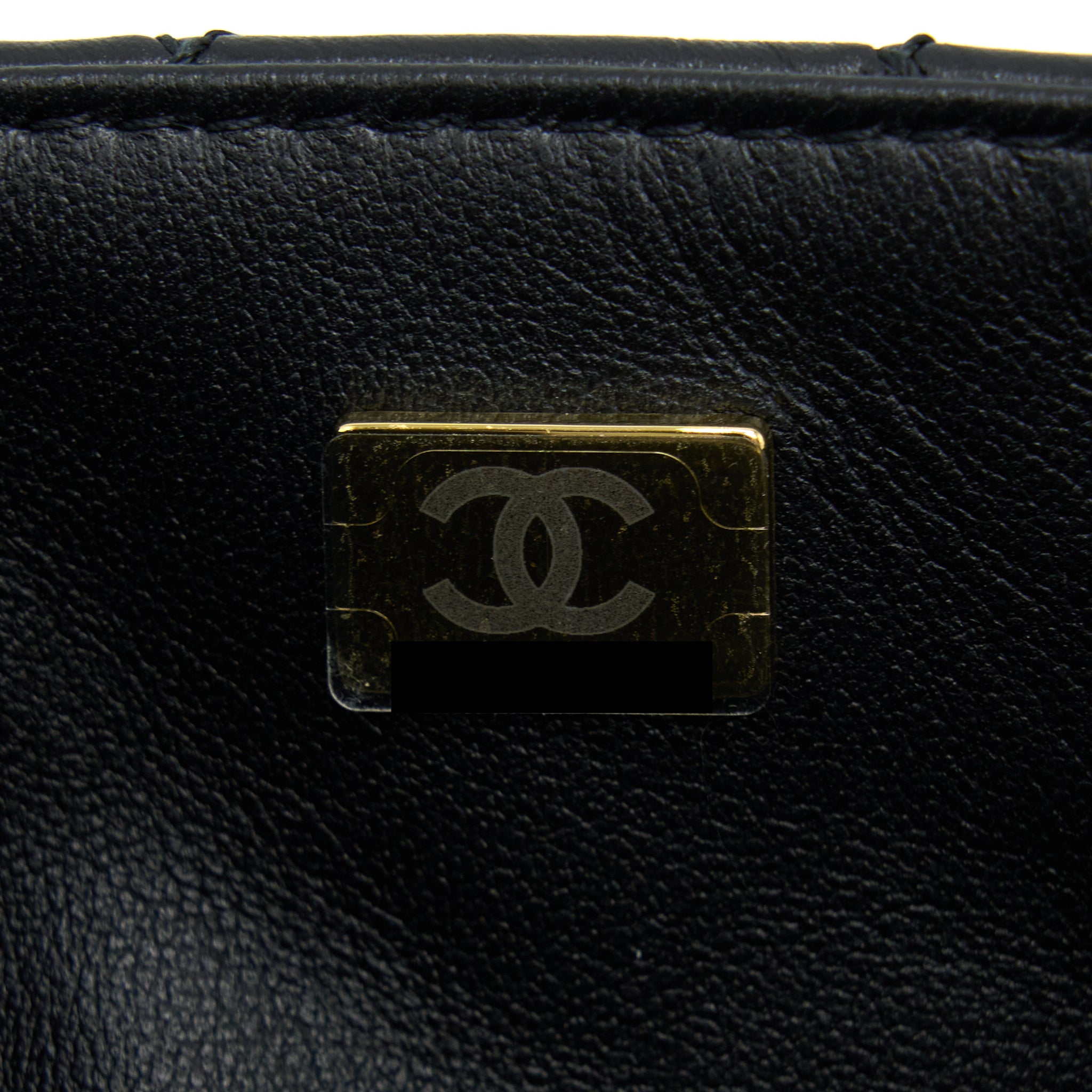 Chanel Mini 2.55 Reissue Flap Bag Aged Calfskin Black Brushed