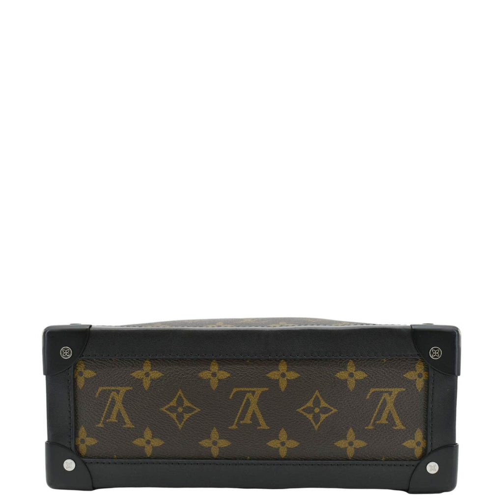 LOUIS VUITTON Solar Ray Soft Trunk Monogram Canvas Shoulder Bag Brown