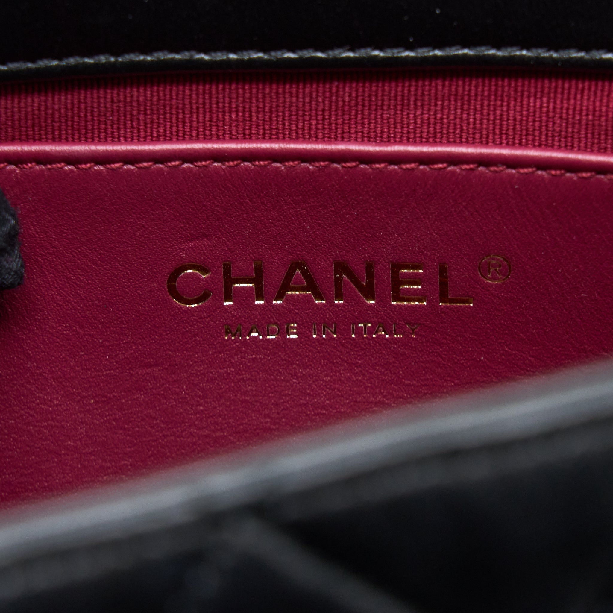 Chanel Quilted Hobo Crossbody Bag Lambskin Black Brushed  (Microchip)