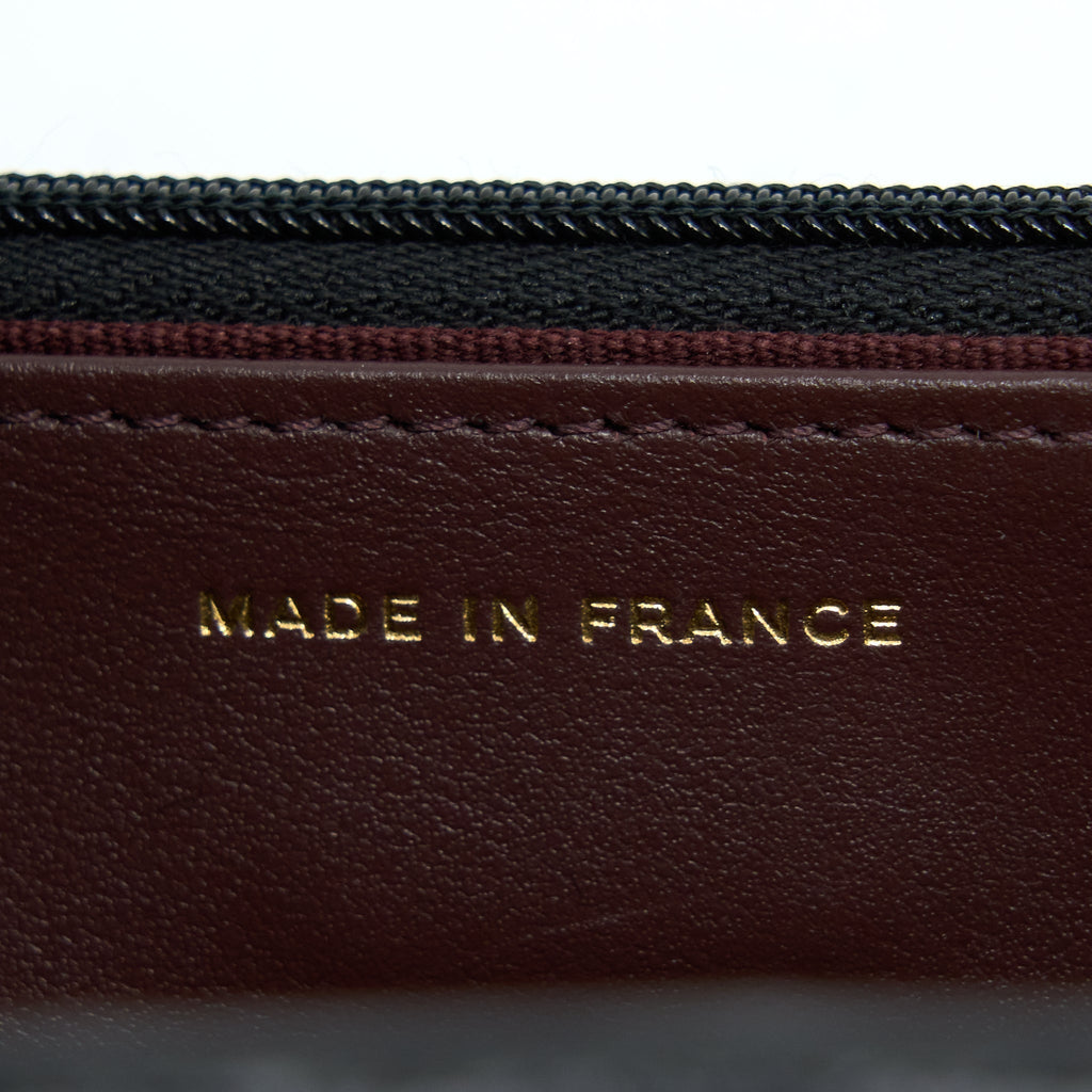Chanel Classic Wallet On Chain Caviar Black  (Microchip)