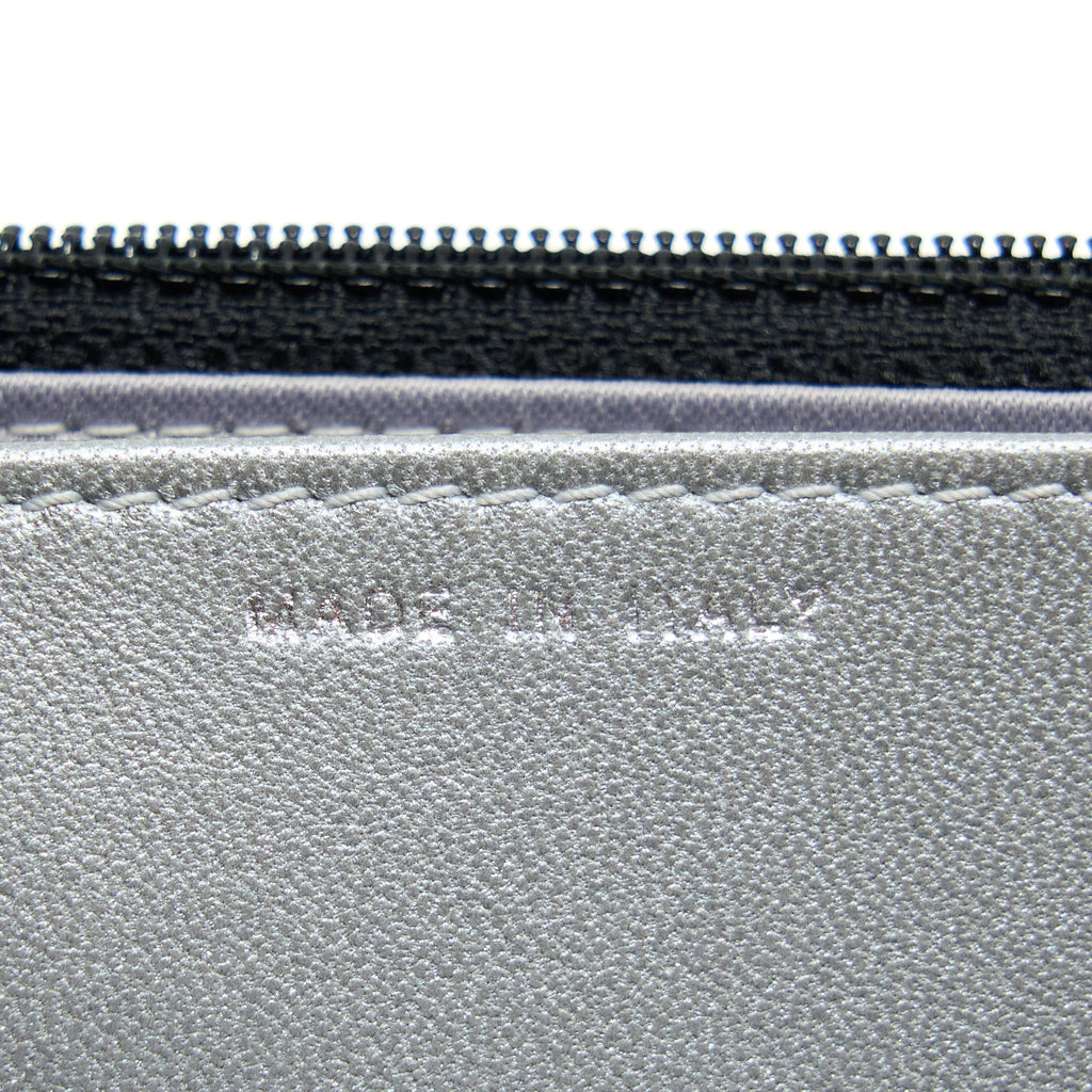Chanel Camellia Wallet On Chain Lambskin Black