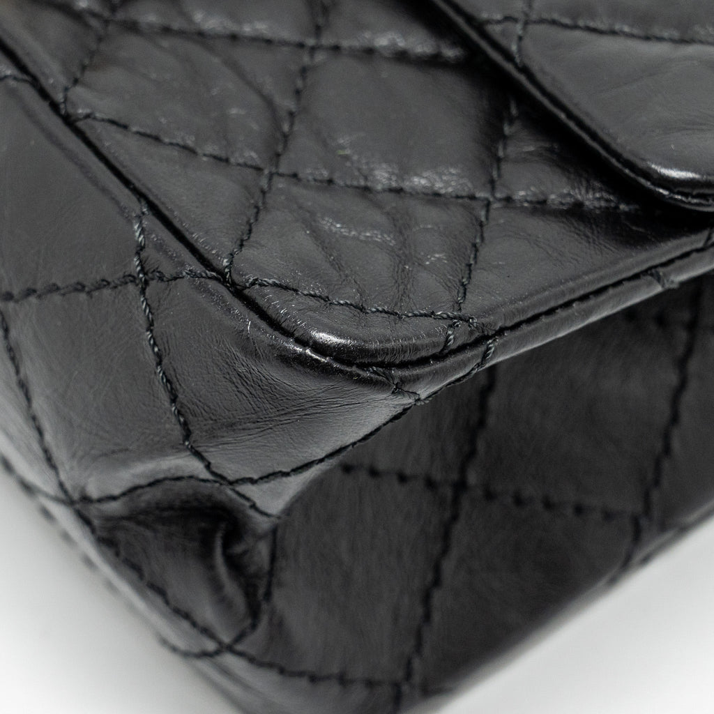 Chanel Mini 2.55 Reissue Aged Calfskin Black