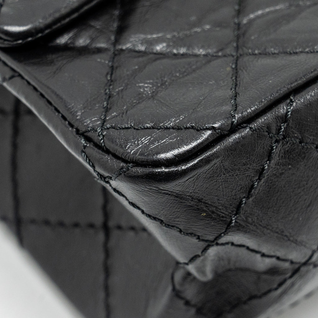 Chanel Mini 2.55 Reissue Aged Calfskin Black