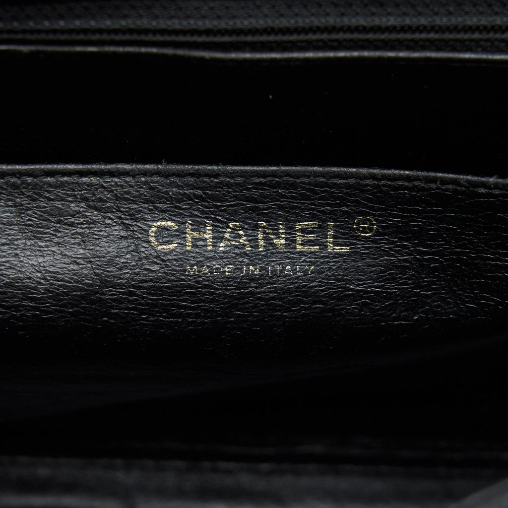 Chanel Jumbo Single Flap Bag Caviar Black
