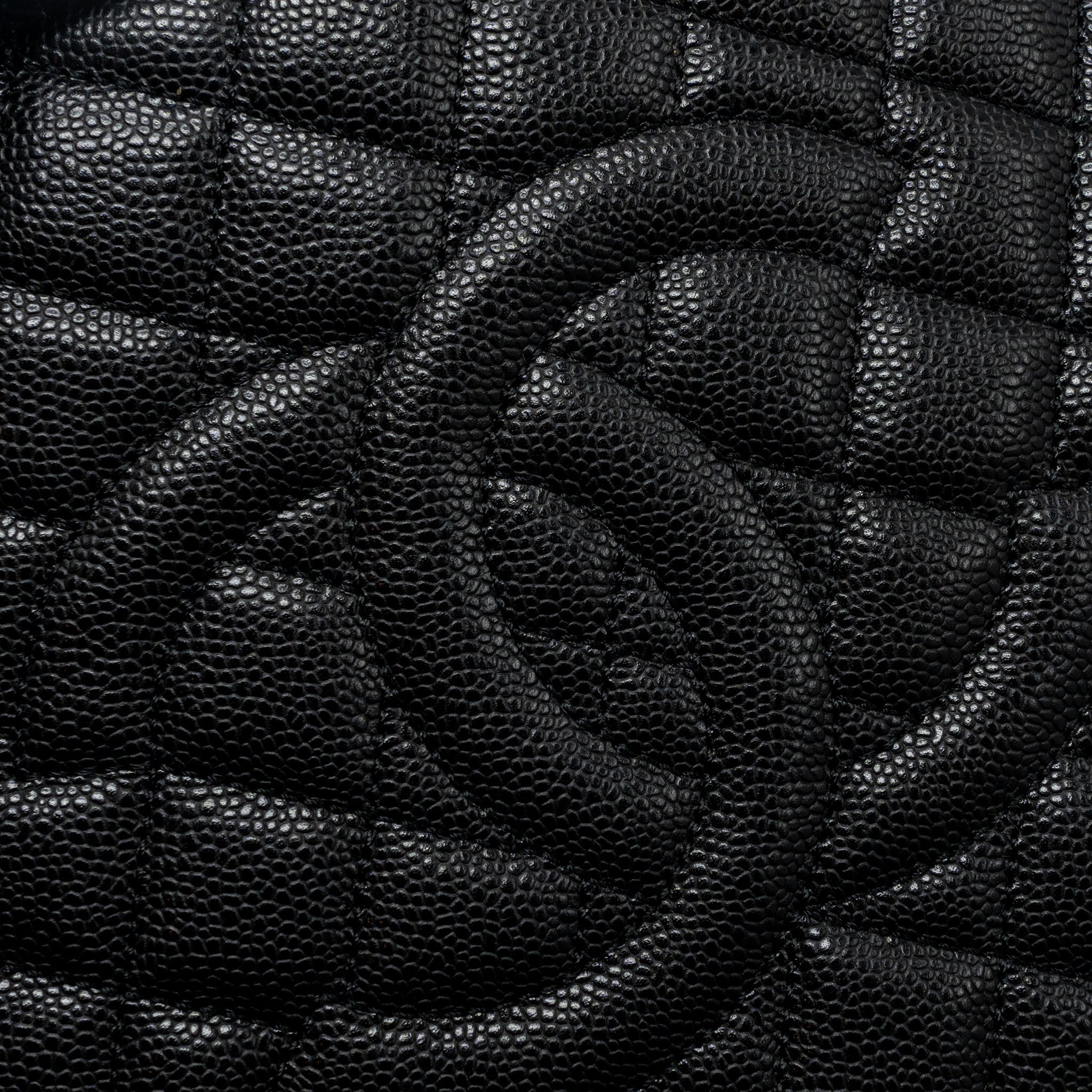 Chanel Grand Shopping Tote Caviar Black