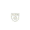 Chanel Shield Brooch With Crystals