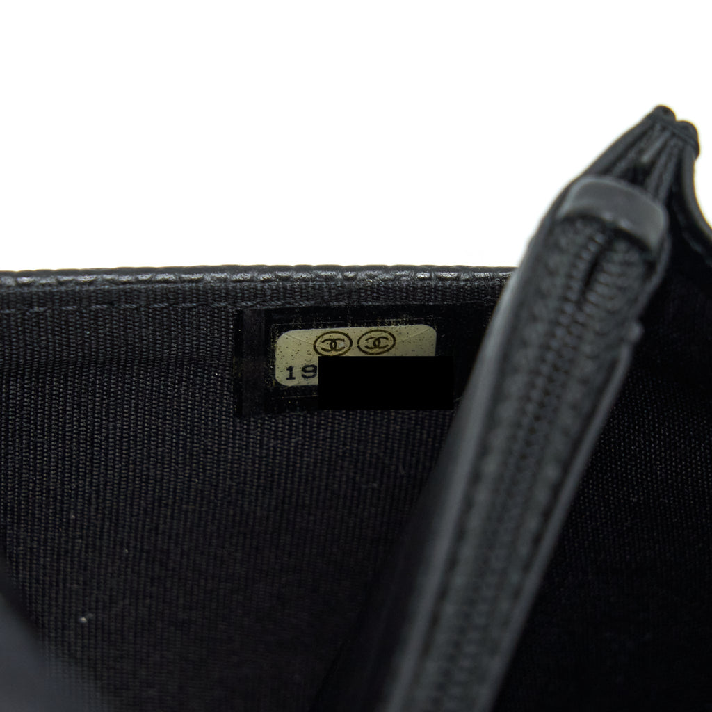 Chanel Wallet On Chain Caviar Black