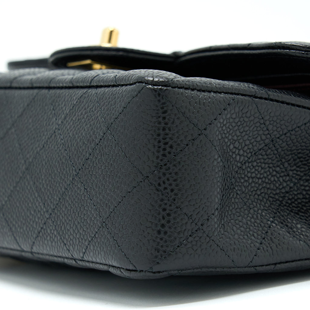 Chanel Small Classic Double Flap Bag Caviar Black