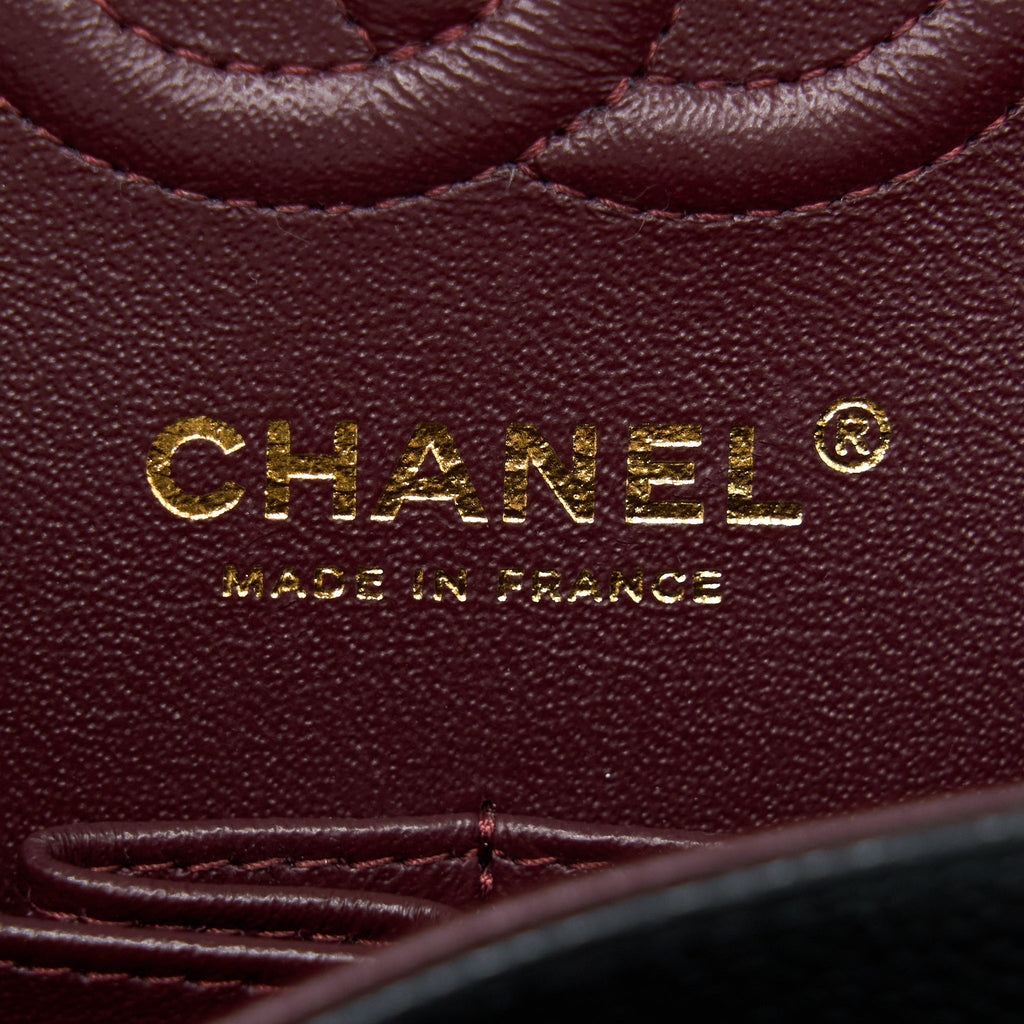 Chanel Small Classic Double Flap Bag Caviar Black