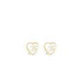 Chanel 22C Heart Earclip L