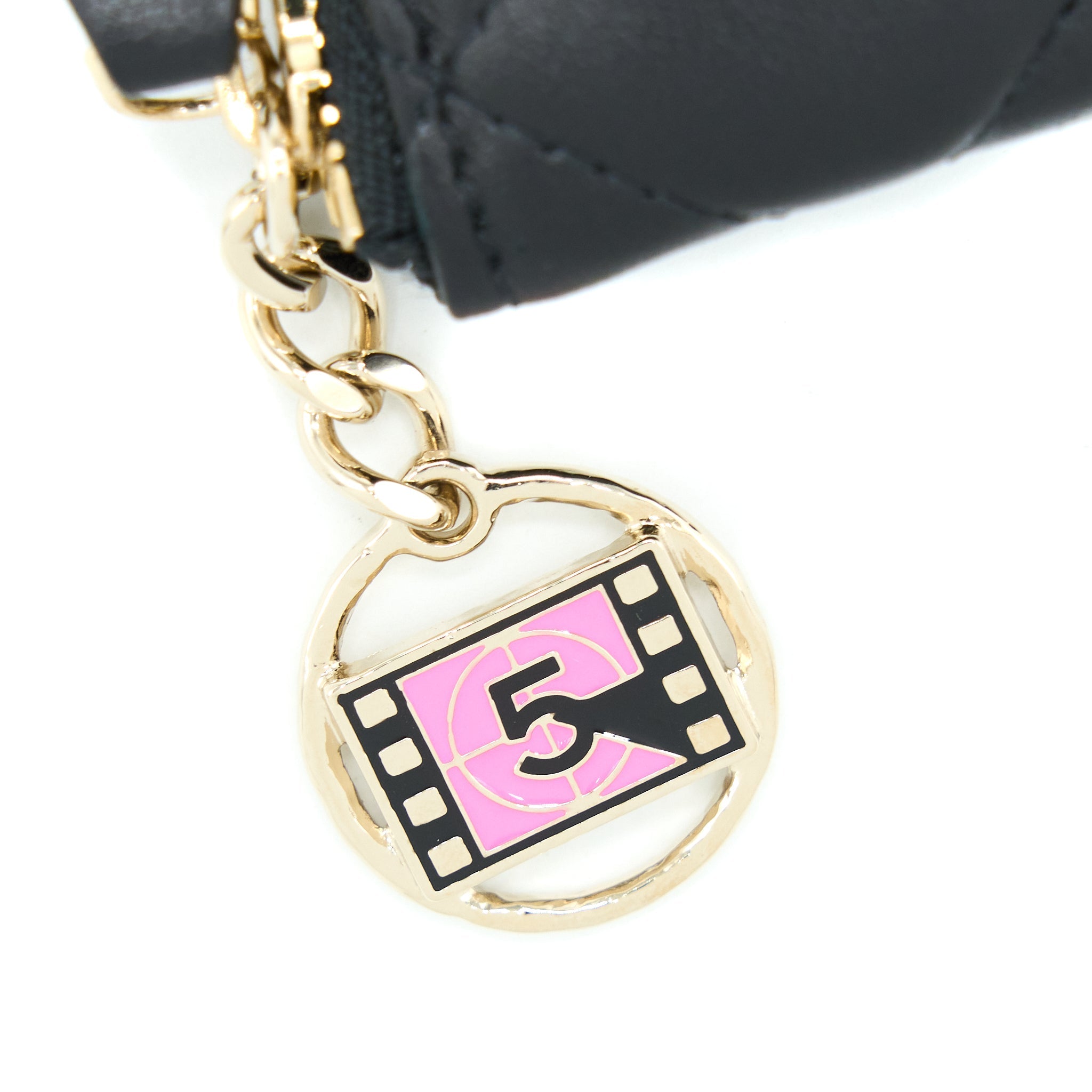 Chanel 21S Mini Pouch Limited Edition Lambskin Black L