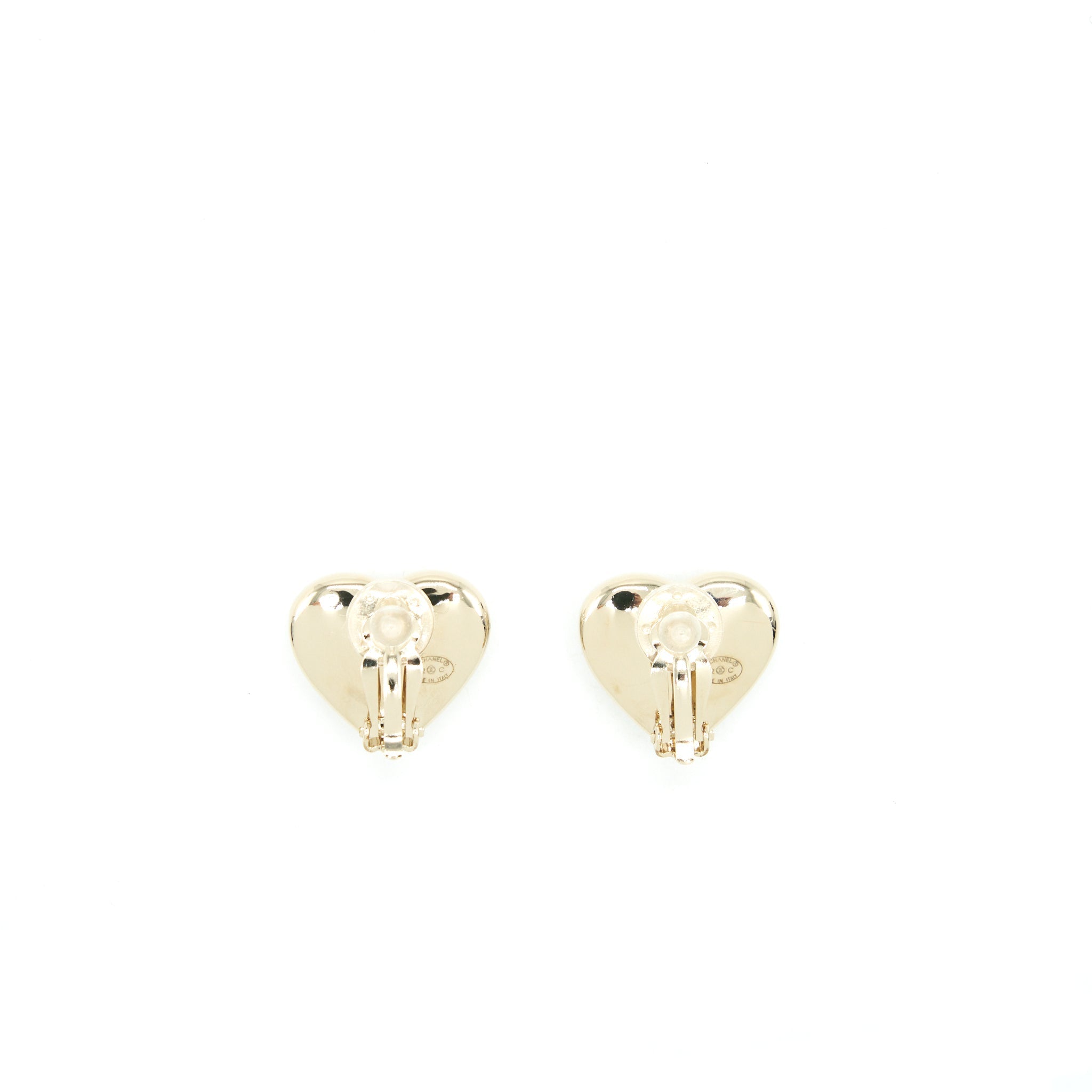 Chanel 22C Heart Earclip L