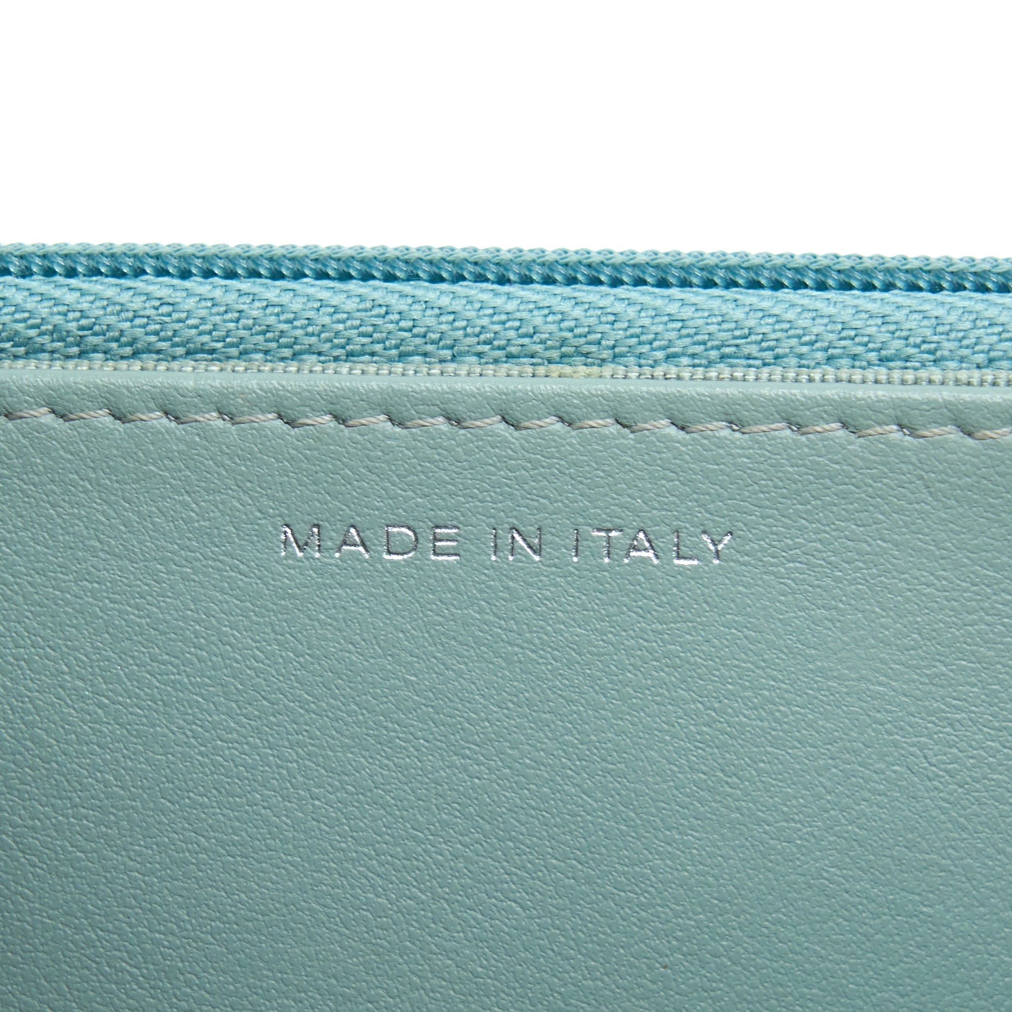 Chanel Wallet On Chain Caviar Light Blue