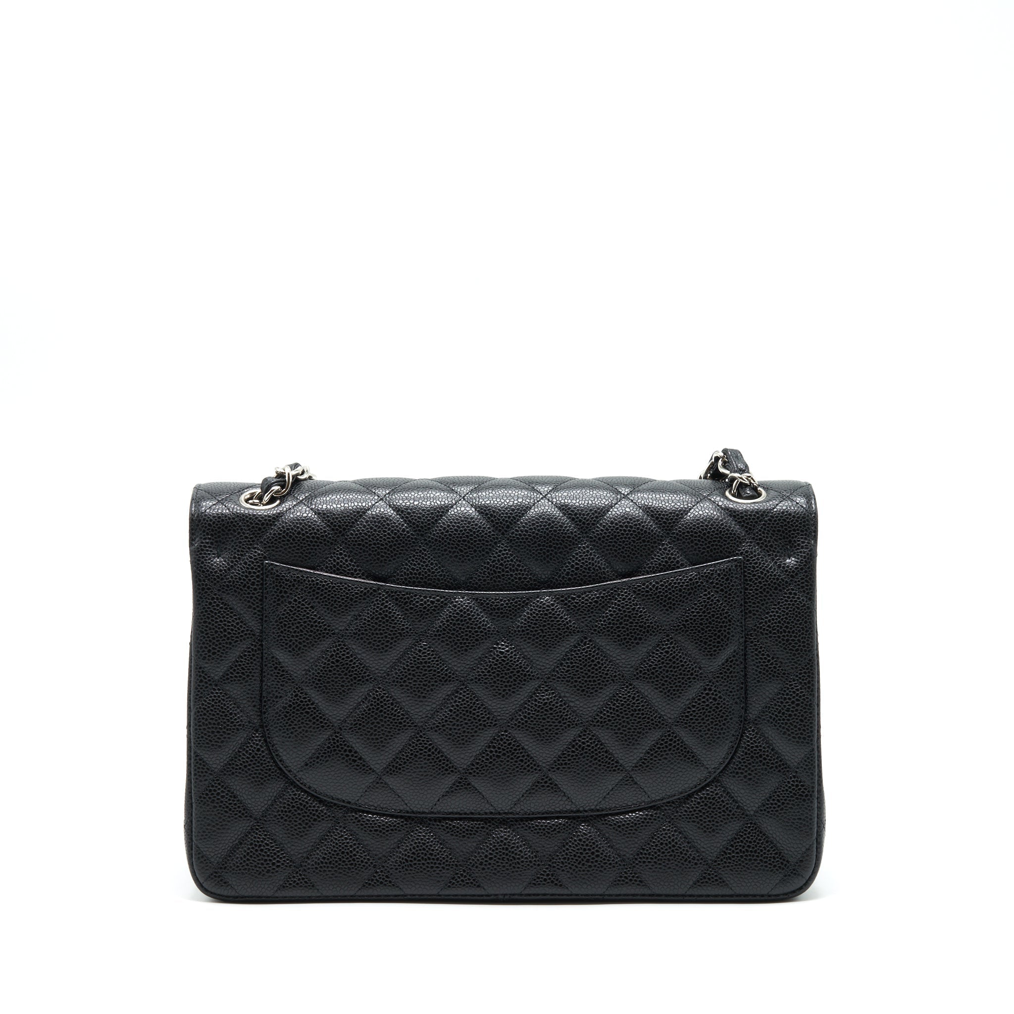 Chanel Jumbo Classic Double Flap Bag Caviar Black