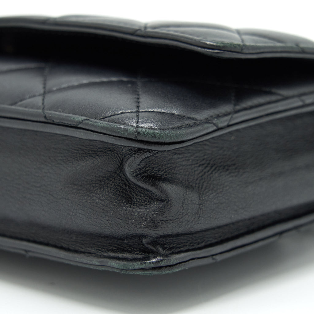 Chanel Wallet On Chain Lambskin Black