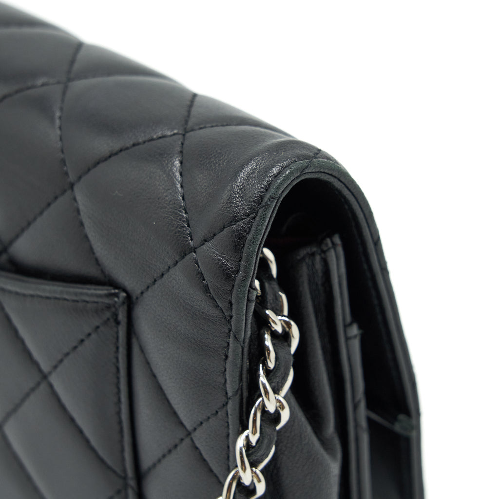 Chanel Wallet On Chain Lambskin Black