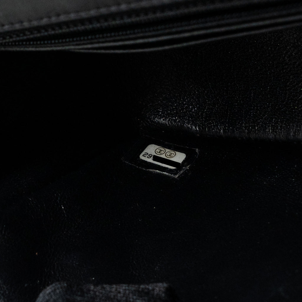 Chanel Classic Mini Rectangular Flap Bag Lambskin Black