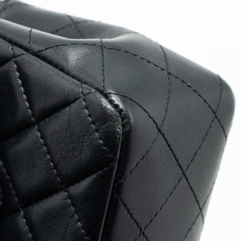 Chanel Classic Mini Rectangular Flap Bag Lambskin Black