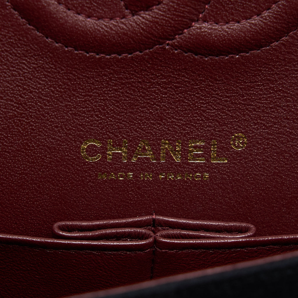 Chanel Medium Classic Double Flap Bag 2018 Metiers d’Art Paris-Hamburg Collection Wool