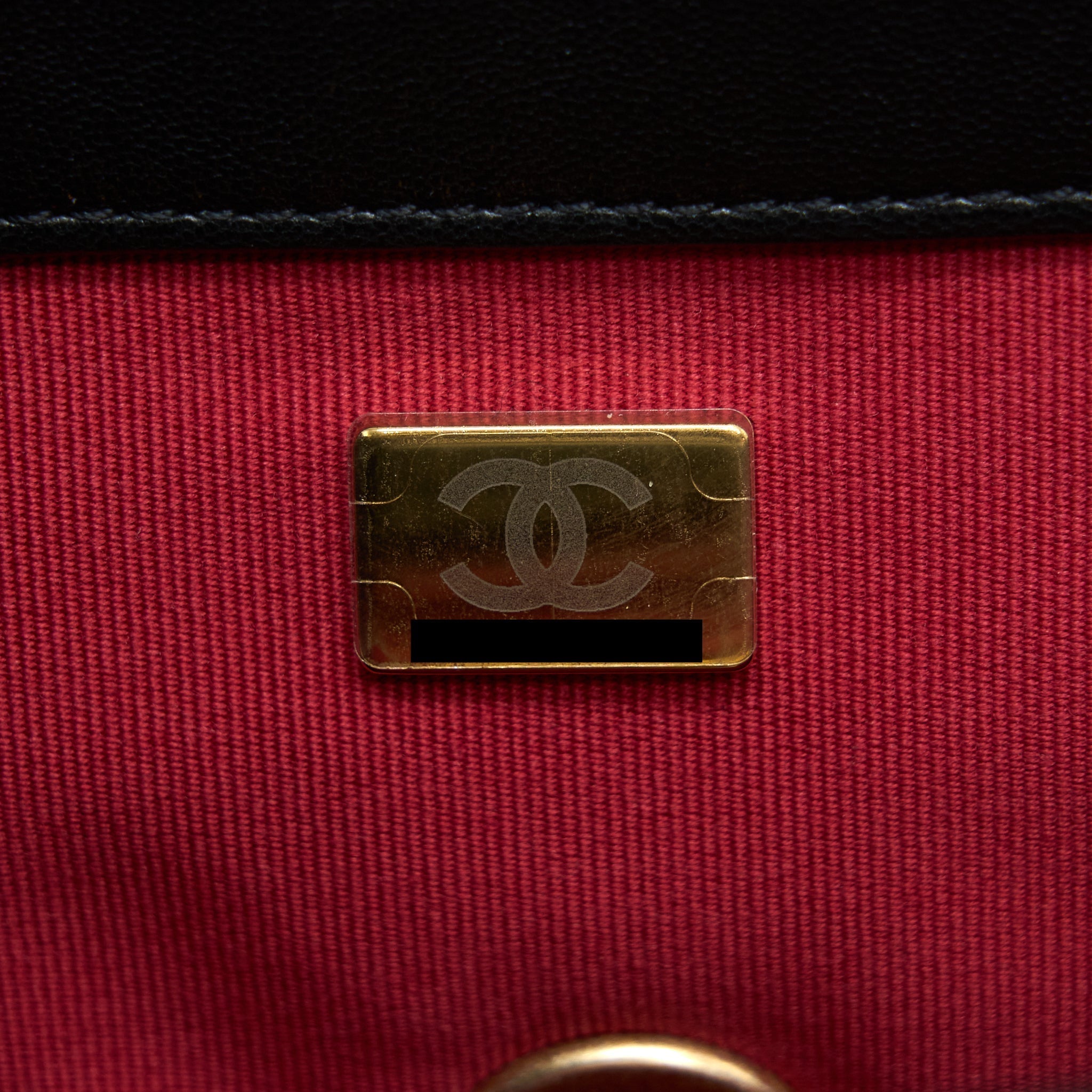 Chanel Small 19 Bag Lambskin Black Multicolour Hardware