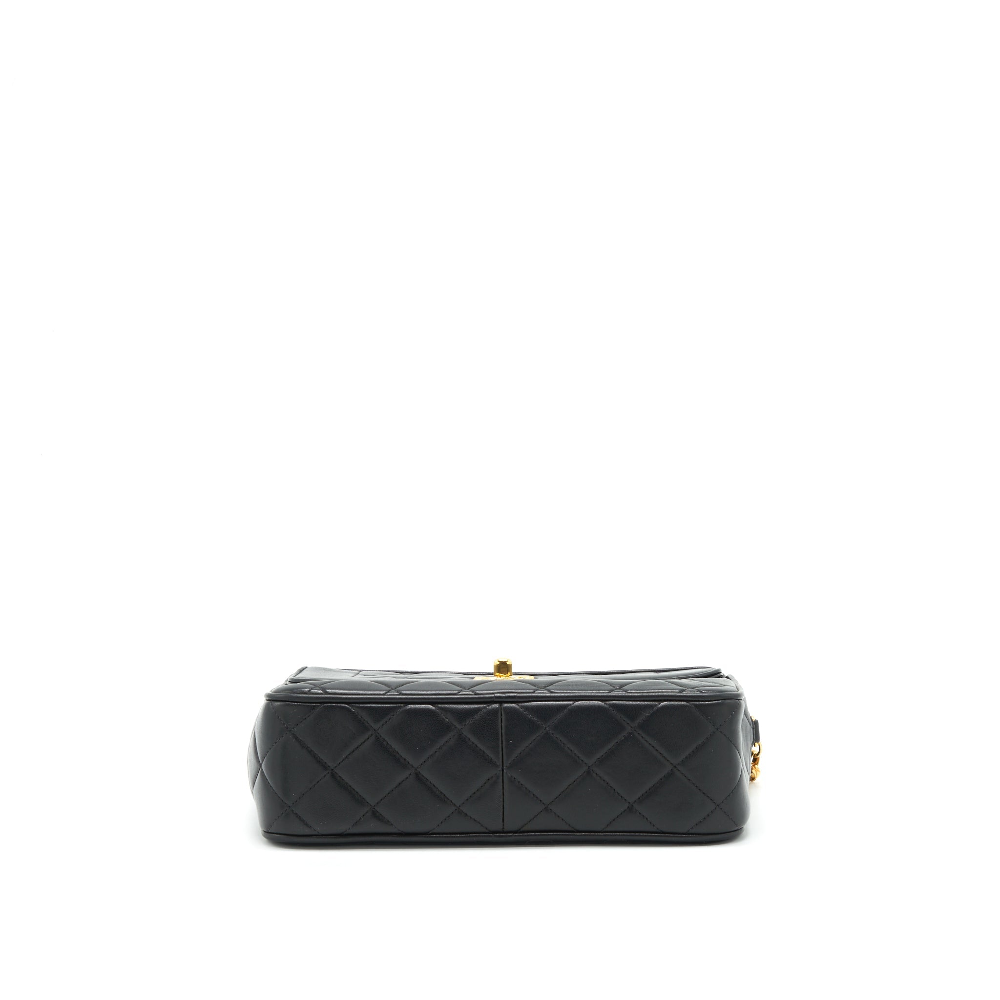 Chanel Vintage Camera Bag Lambskin Black
