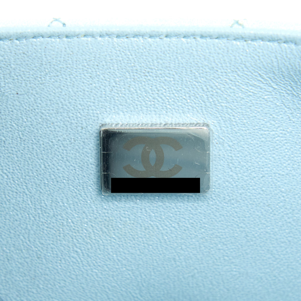 Chanel 21K Mini Rectangular Flap Bag Lambskin Multicolour Ombré Iridescent