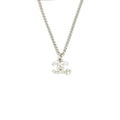 Chanel mini CC logo necklace