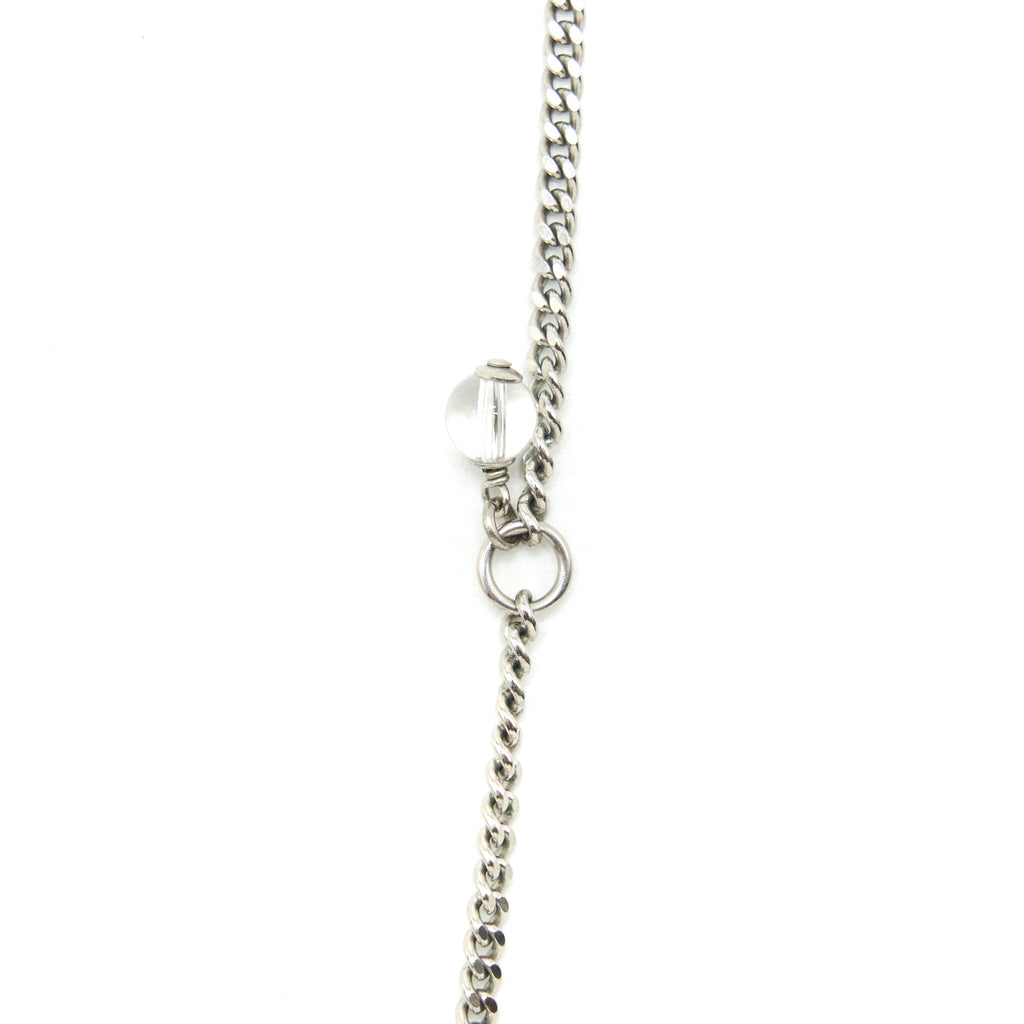 Chanel mini CC logo necklace