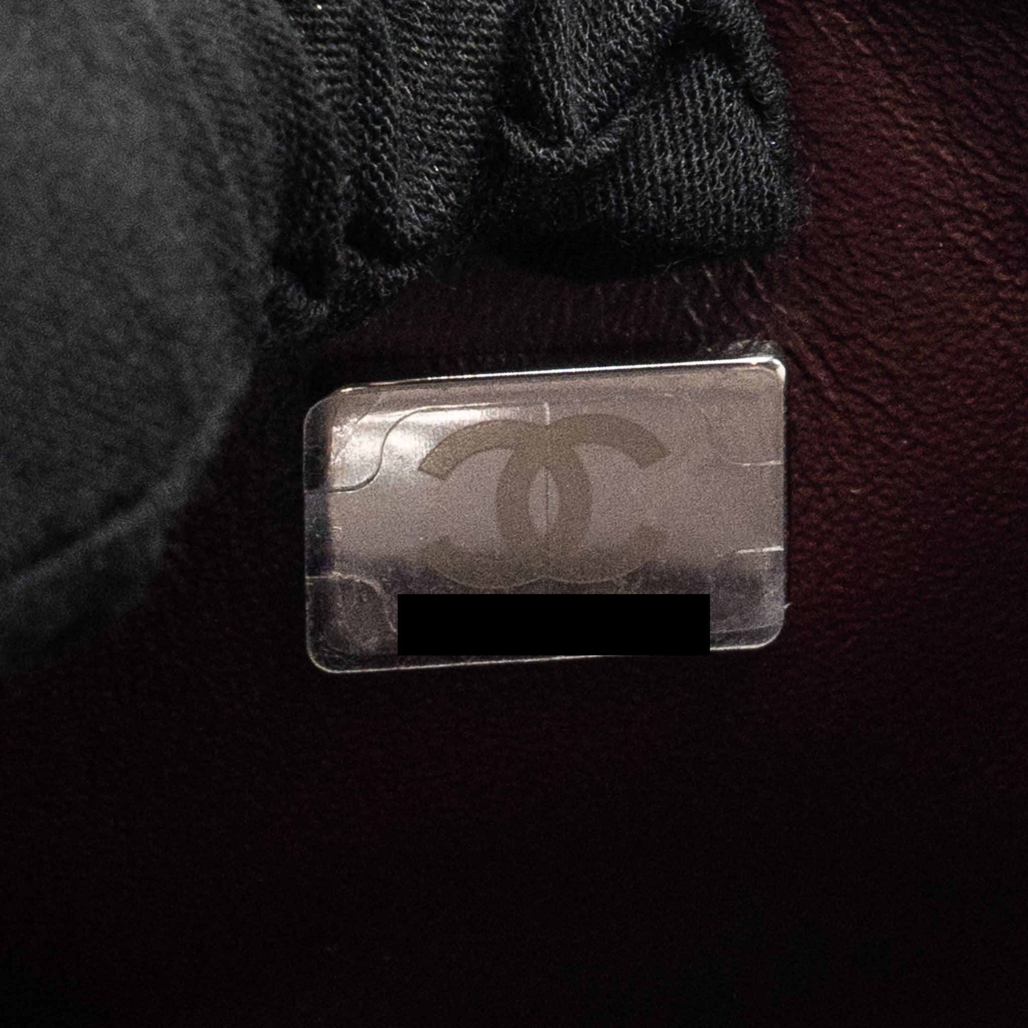 Chanel Small Classic Double Flap Bag Caviar Black  (Microchip)