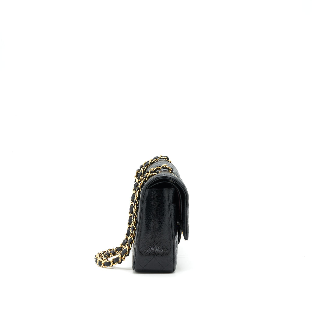 Chanel Medium Classic Flap Bag Caviar Black