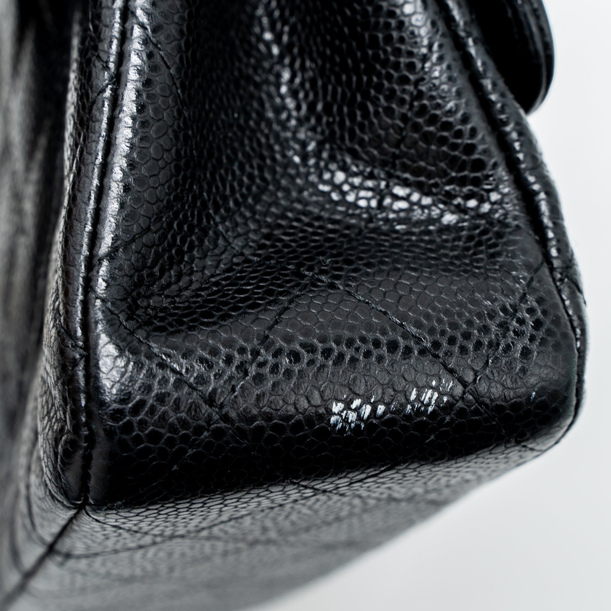 Chanel Medium Classic Double Flap Bag Caviar Black