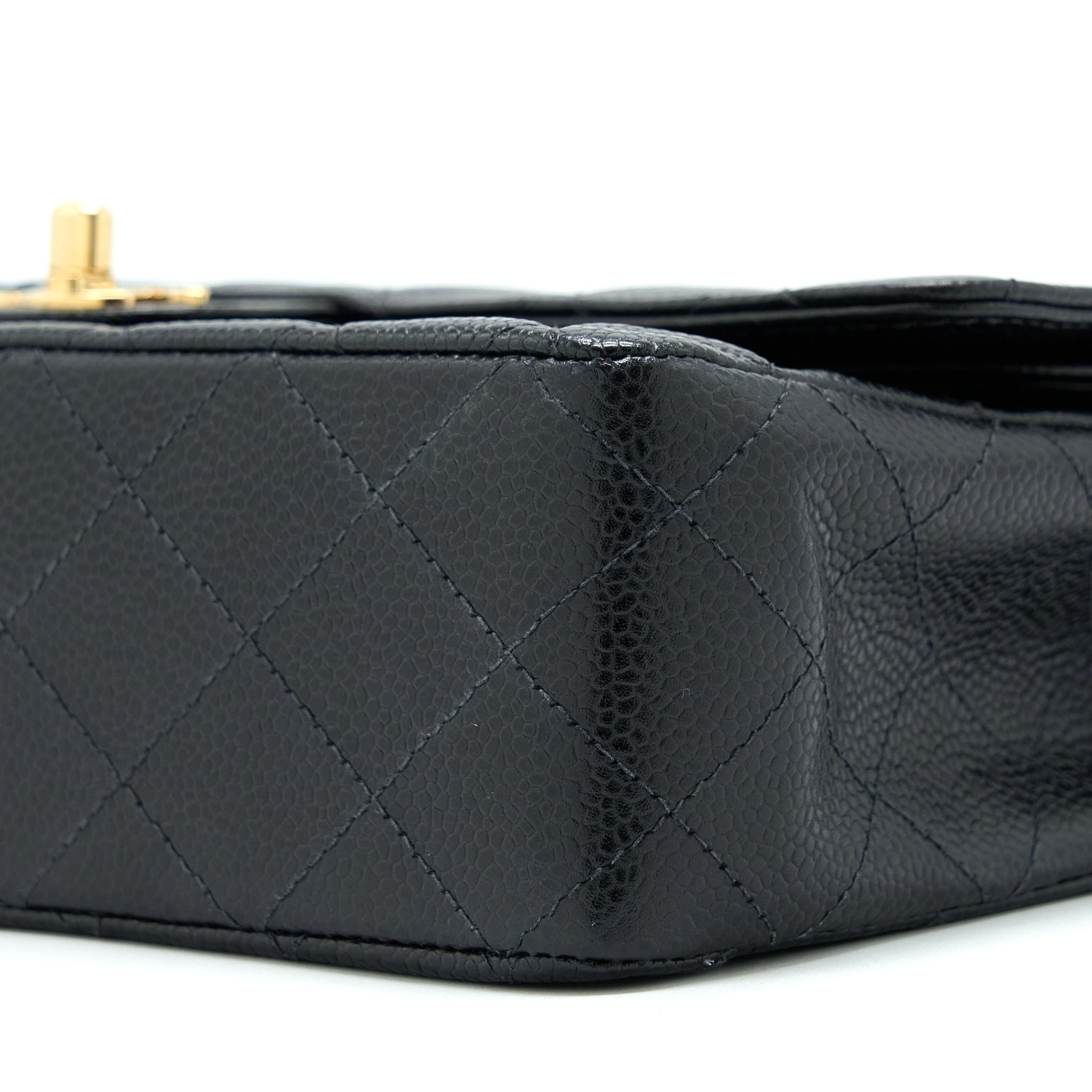 Chanel Classic Double Flap Bag Caviar Black