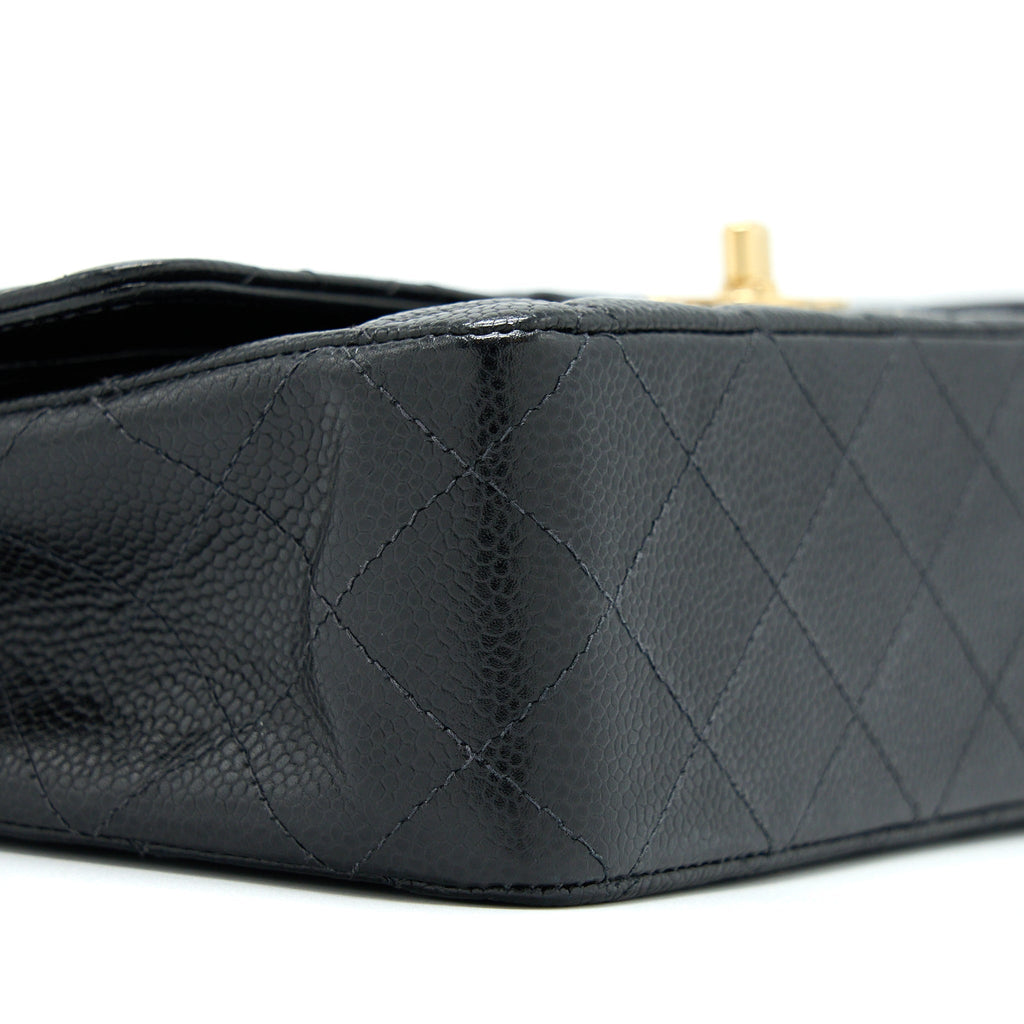 Chanel Classic Double Flap Bag Caviar Black