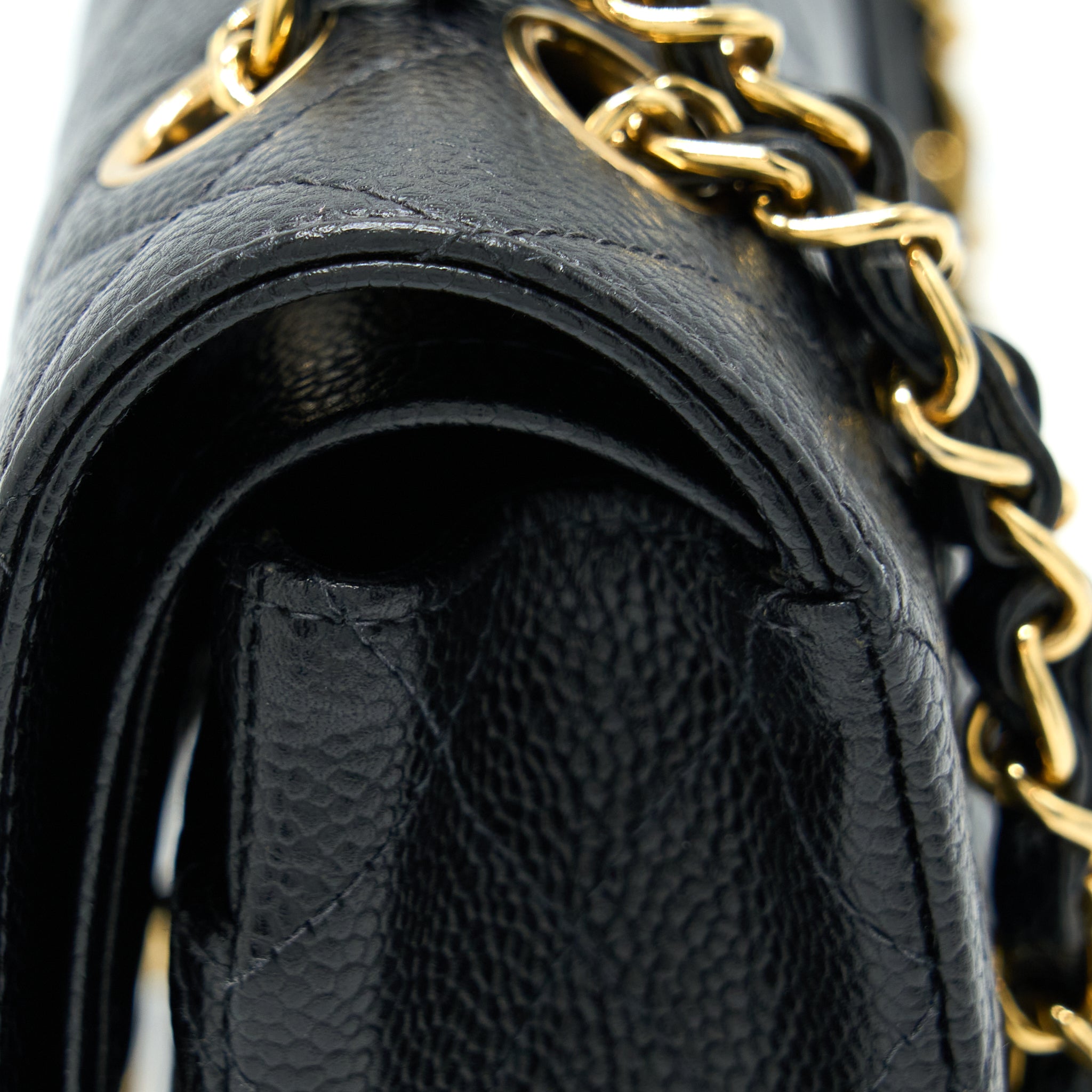 Chanel Classic Double Flap Bag Caviar Black