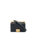 Chanel Small Boy Bag Caviar Black