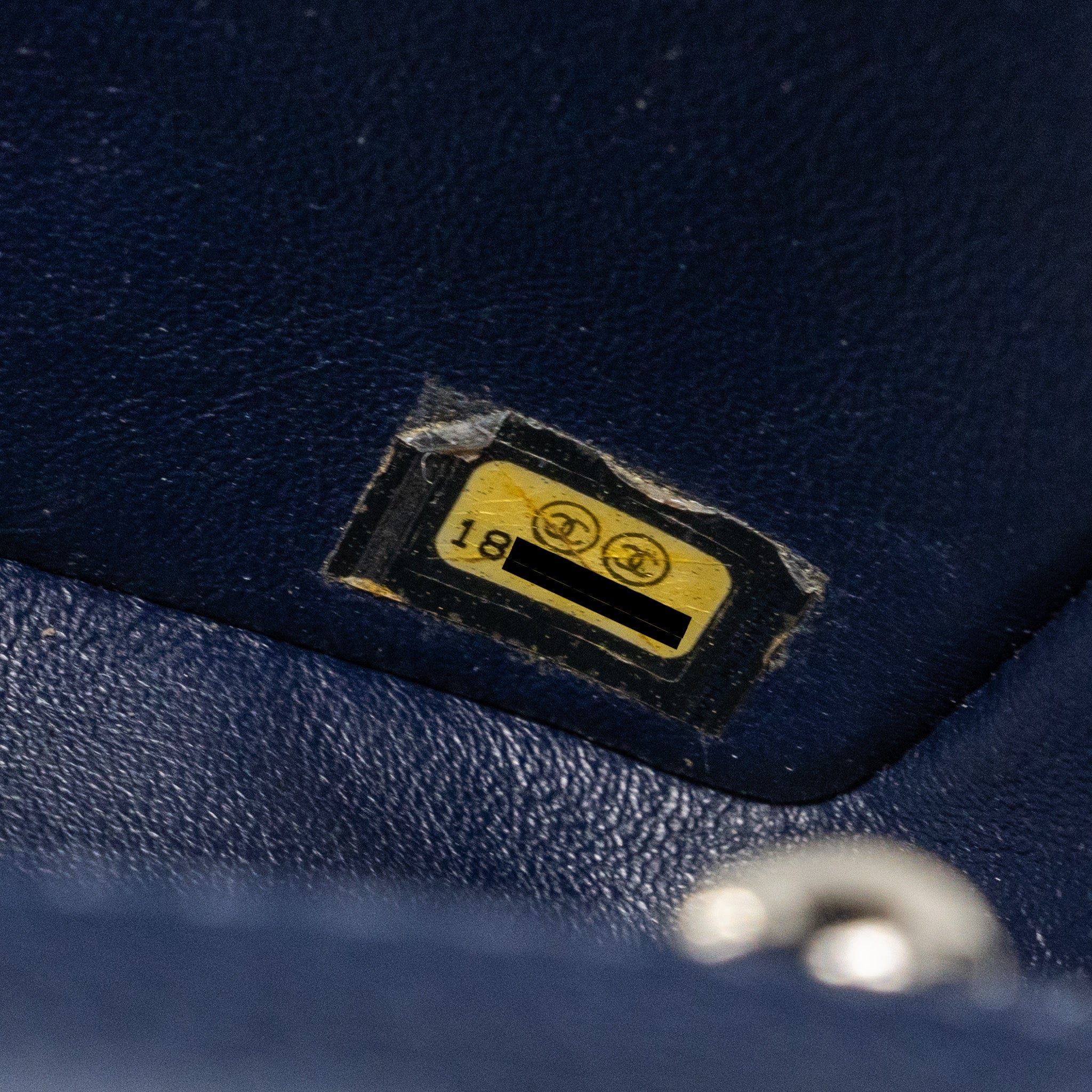 Chanel Classic Mini Rectangular Flap Bag Caviar Navy